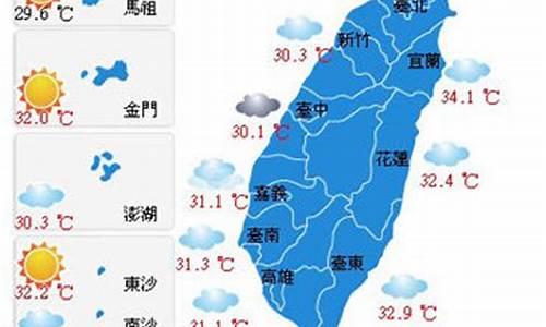 台北天气预报实时_台湾台北天气预报10天