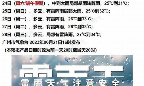 广州天气预报一周7天天气_广州天气七天天气预报15天